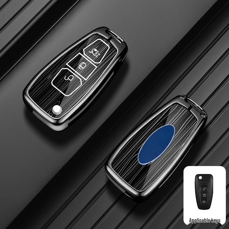 Compatible Key Case for Ford Mondeo, Edge, EVOS, Explorer, and Focus