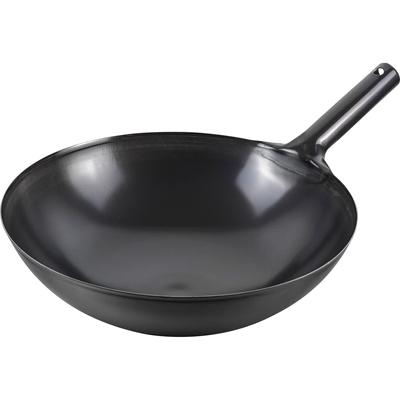 Wahei Freiz Oryginalny Beijing Hot Pot Wok 36 cm Tylko do palników gazowych Patelnia żeliwna Specyfikacja profesjonalna Wyprodukowano w Japonii Ajido AD-659