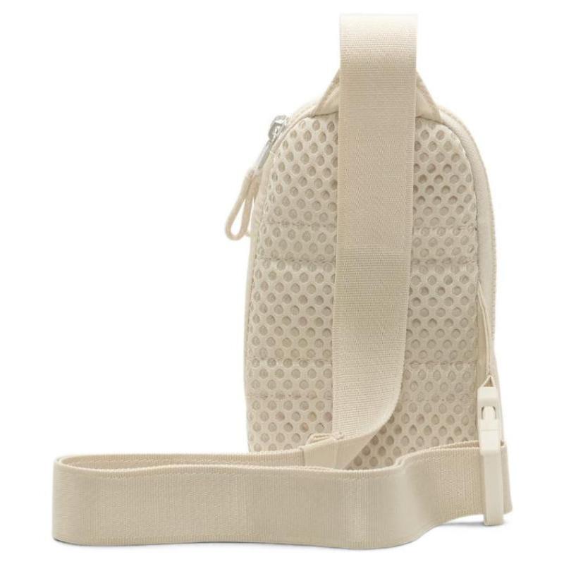 Nike Fabric One Shoulder Crossbody Bag, Sling Bag Regular Unisex Ecru Casual DJ9794-206