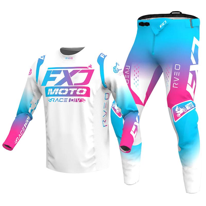 Motocross-Ausrüstungsset für Kinder 4 5 6 7 8 9 10 11 12 13 Jahre Jugend Kind Motorrad Junge Mädchen Jersey Hose Kits Rennanzug Offroad Enduro MX MTB