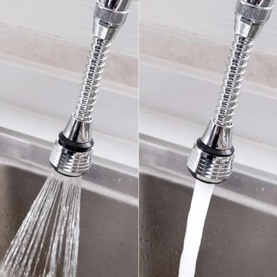 Dual Mode Adjustable For Kitchen 360 Degree Rotation Water Tap Nozzle Extended Extension Water Saving Bubbler Shower Diffuser