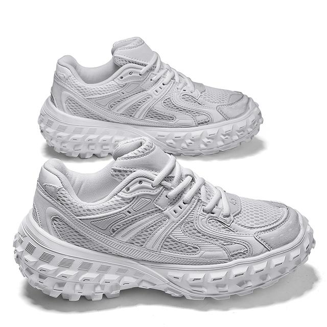 Однотонные универсальные повседневные мужские туфли — фото 9