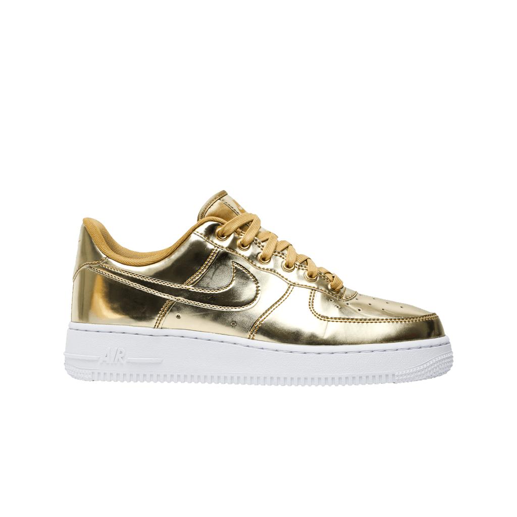 (w) Nike Air Force 1 Low Sp Metallic Gold
