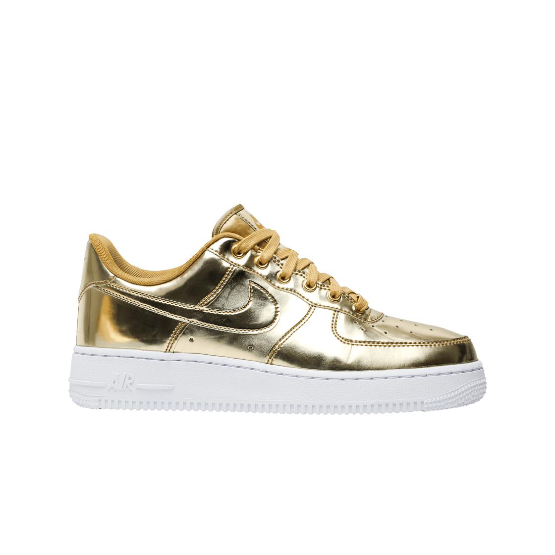 

(w) Nike Air Force 1 Low Sp Metallic Gold 275