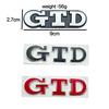 Volkswagen GTD Front Grille Emblem - Modified Car Badge