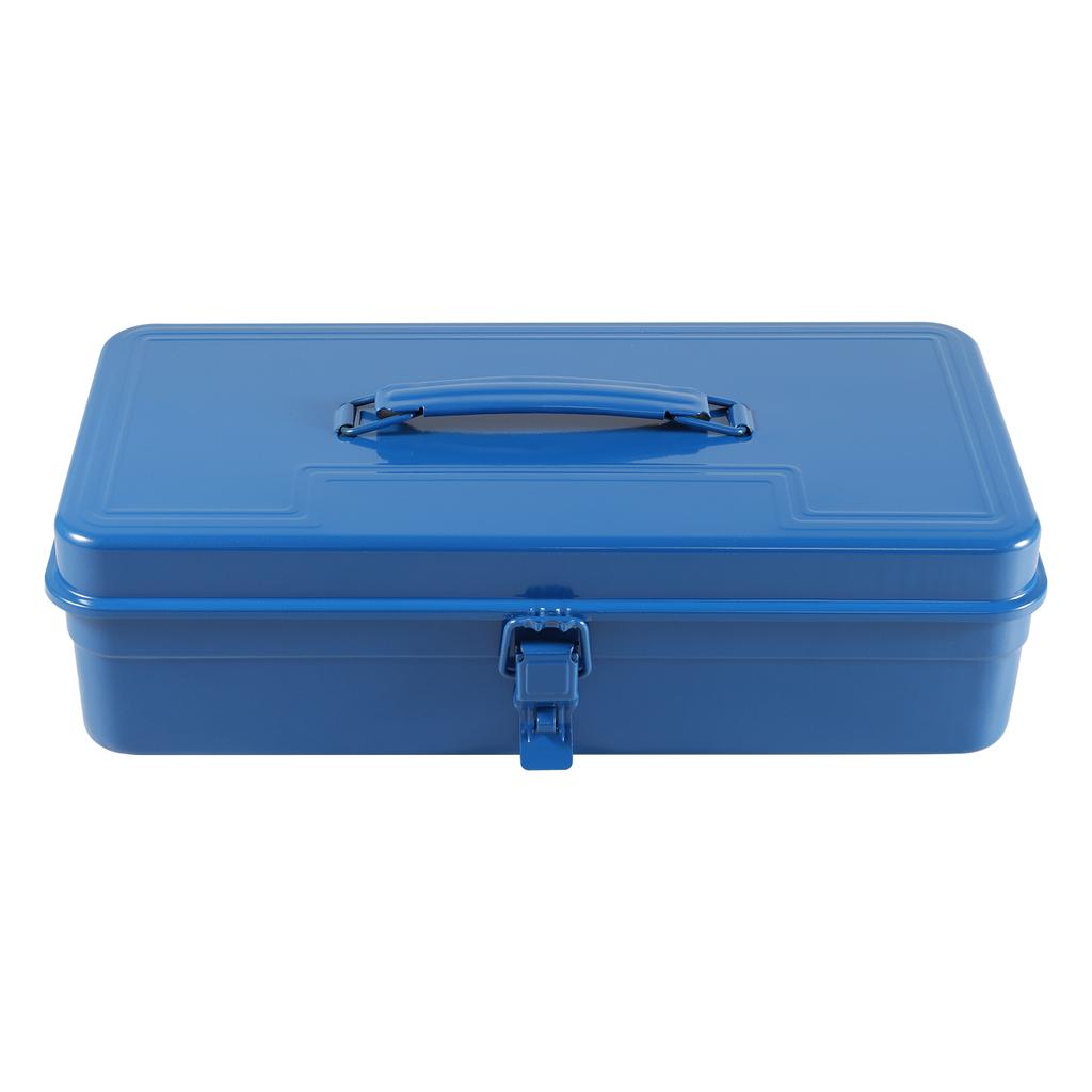 Portable Tool Box Metal Tool Storage Boxes with Latch Closure and Handle Multipurpose Organizer Box for Household Workshop Car