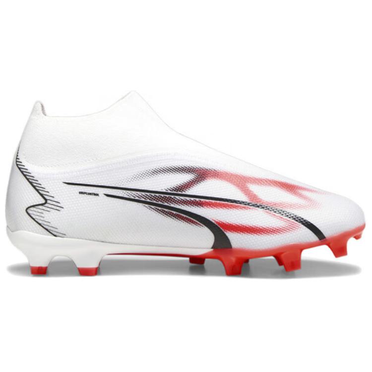 Puma Ultra Match Ll Fg/Ag Soft Comfortable Soccer Shoes Men Soccer Shoes White 10751101