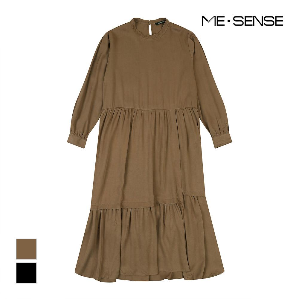 MESENSE Loose Fit Long Dress With Hem Slit_Mb2Yopmd01Z