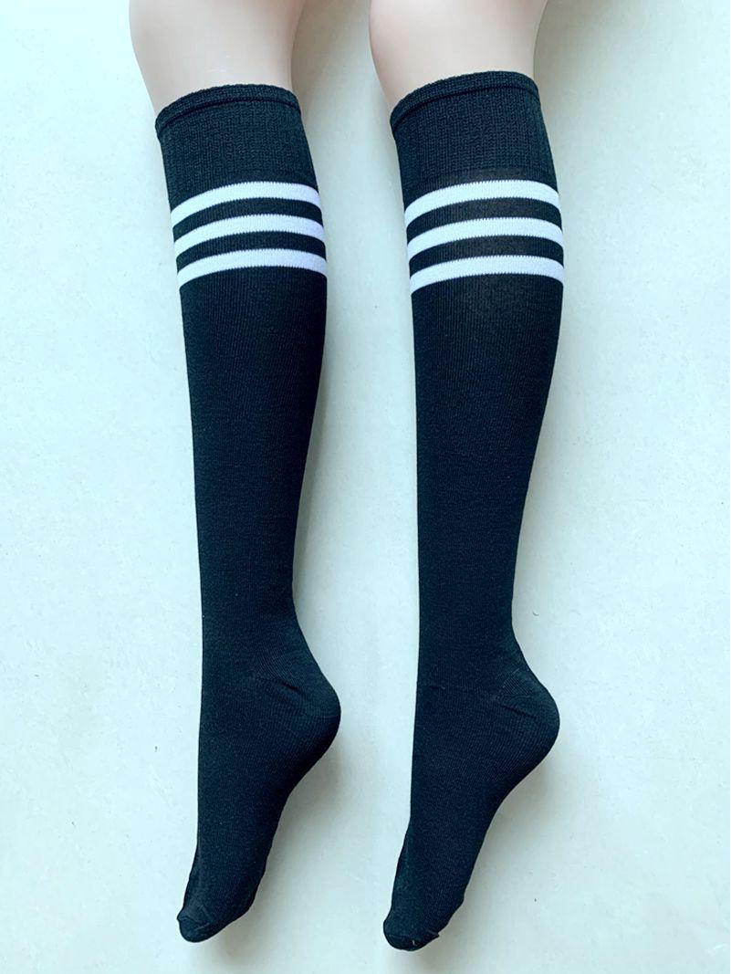 Children s Thin Mid-Calf Sports Socks for Dance, Cheerleading, and Football Various Sizes Available