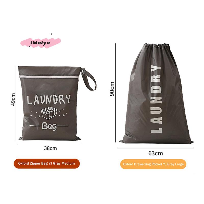 M-Portable Oxford Waterproof Laundry Bag Dirty Clothes Storage Pouch for Swimming Fitness And Beach - Travel Clothes Organizer