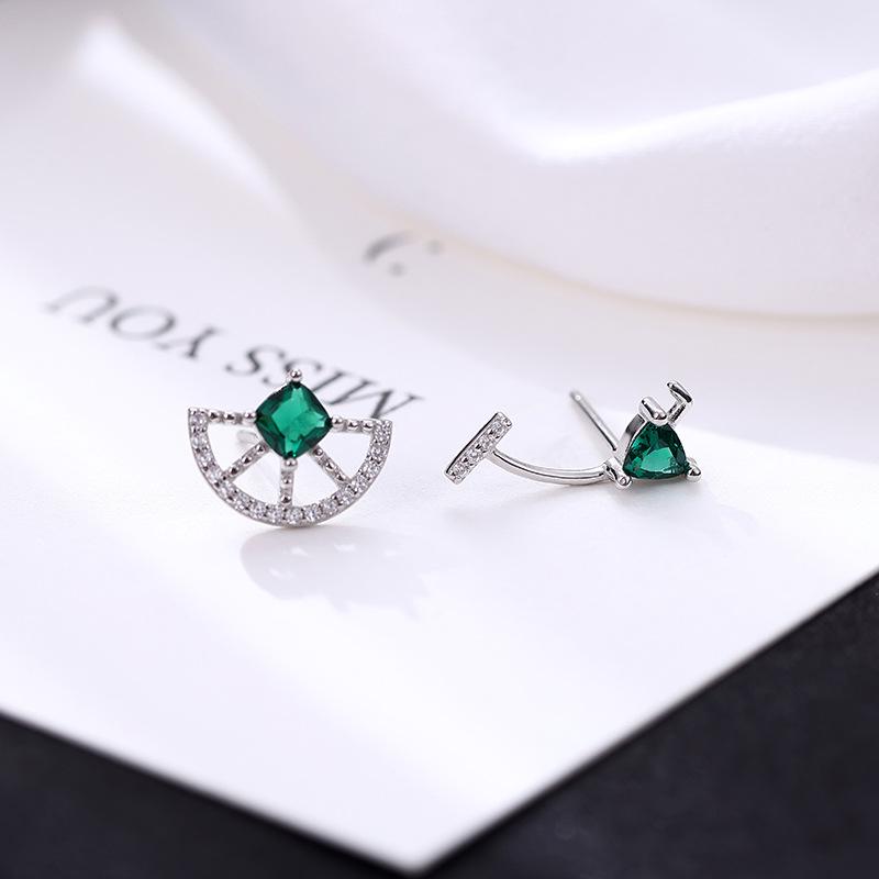 

Banyan Tree S925 Silver Sweet Lemon Zircon Earrings - Fresh Trendy Design for Women Sterling Silver 925