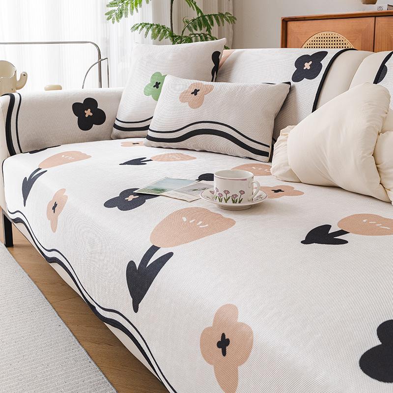 

Подушка для дивана из ледяного шелка, новая, маленькая, свежая, летняя, прохладная, подушка для сиденья дивана, летний нескользящий чехол-мат для дивана 90 * 160cm single pack