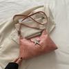 Summer Spice Girls Underarm Bag Ladies 2025 New Trendy Folded Large Capacity Shoulder Crossbody Bag Premium Sense Tote Bag