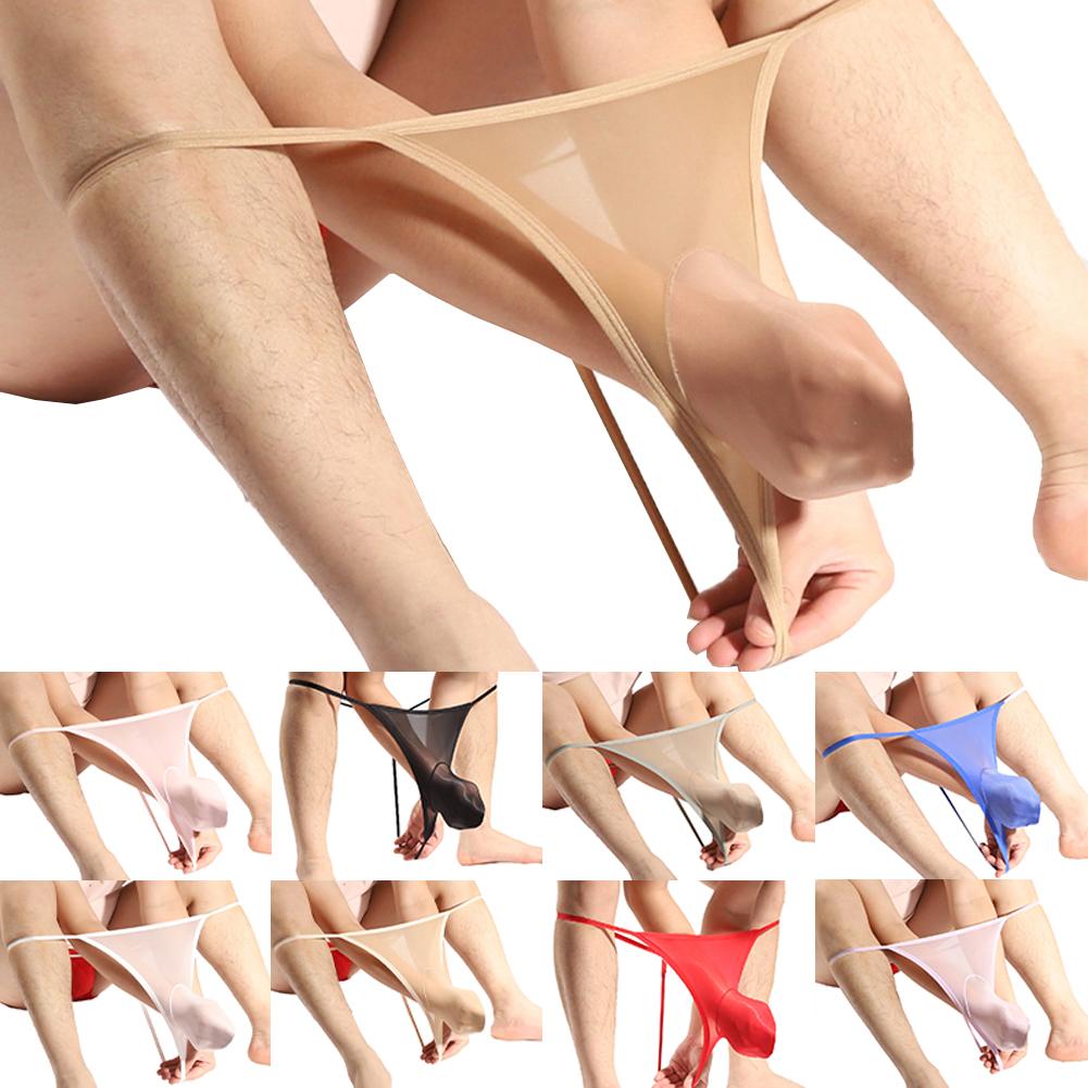 Free Size Mens Underwear Lingerie Middle Waist Nylon