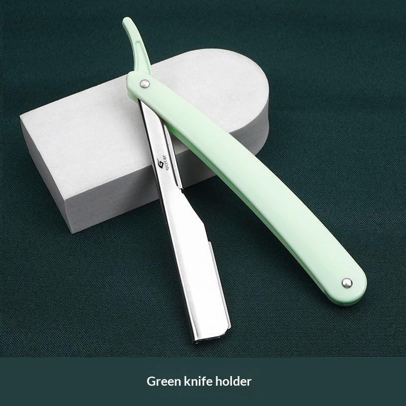 Manual Shaver For Men Barbershop Razor Stainless Steel Shank Is Easy To Use Safety Razor 1Pcs Shaving Razor With Blades