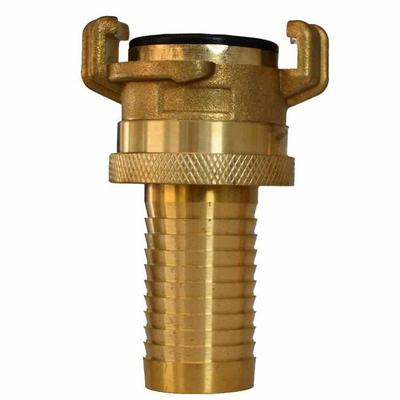 Suction Fitting - BONI-SHOP® - 1 Inch - Pressed Brass - Integrated Locknut - 40 Mm Cam