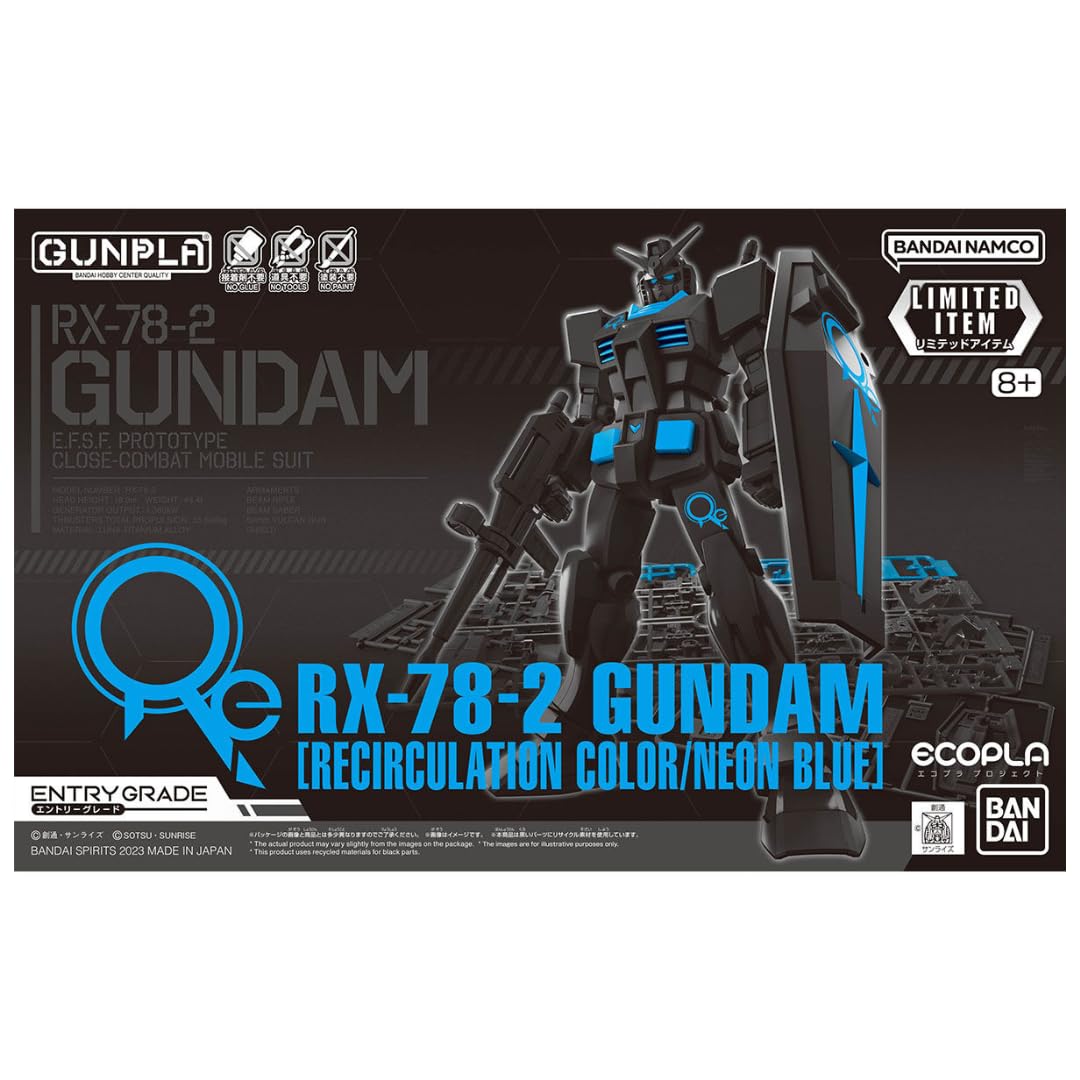 

NTRY GRADE 1/144 RX-78-2 Gundam [Цвет рециркуляции/Неоновый синий] Ограниченный выпуск для мероприятия