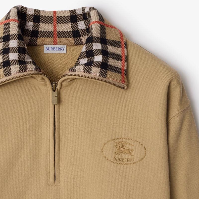 Burberry Bavlněná mikina na zip 81105891
