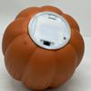 Twinkle Pumpkin Night Light with Timer Halloween Glass Starry Night Lamps Auto-Off LED Fall Decoration for Tabletop Mantel