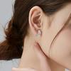 Earrings for Popular 925 Ring Fashionable Gifts for Birthdays KRKC&CO Women, Hoops, Silver, Hypoallergenic, Small, Non-permanent Earrings,