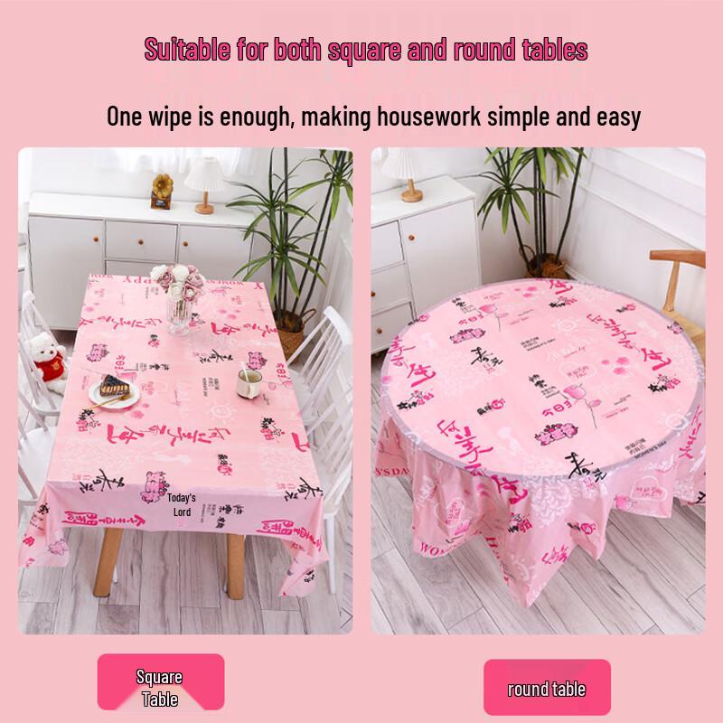 Disposable Plastic Tablecloth