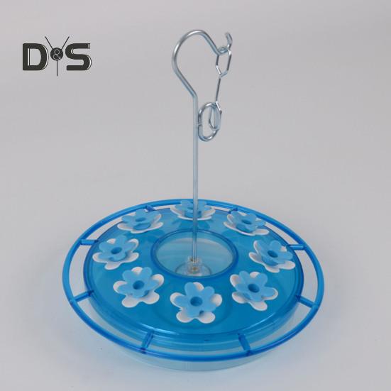 450ml Hummingbird Feeder with Perch And Feeding Ports Outdoor Hanging Wildbird Feeder for Garden Backyard Decor