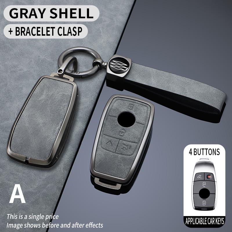 Premium Key Cover for Mercedes E-Class & C-Class