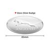 3D Metal Car Fender Side Wing Blade Badge Emblem Sticker For Jaguar X S F XF XE XJ XK XEL XFL XJL XJ6 XJS XKR XFR F-Type F-Pace HH1