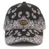 Universal Chemistry Paisley Bubble Black Ballcap Paisley Ball Cap