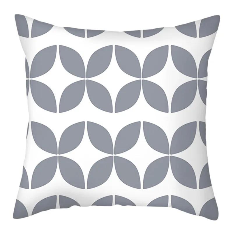 Geometric Style Printed Pillowcases Living Room Office Home Pillowcases Car Ornaments