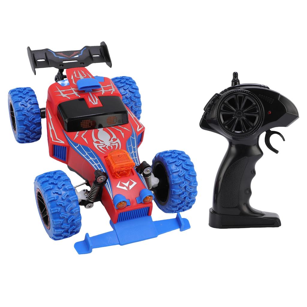 2.4G Kids RC Car, Off Road Remote Control Toy Car with LED Lights, High Speed All Terrain Electric Toy Vehicle for Boys