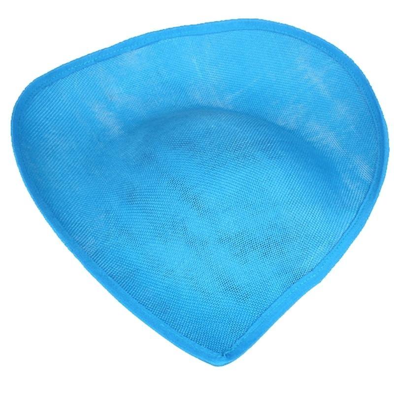 A52E Fascinator Base Saucer Teardrop Sinamay Saucer Hat Base DIY Sinamay Hat Base