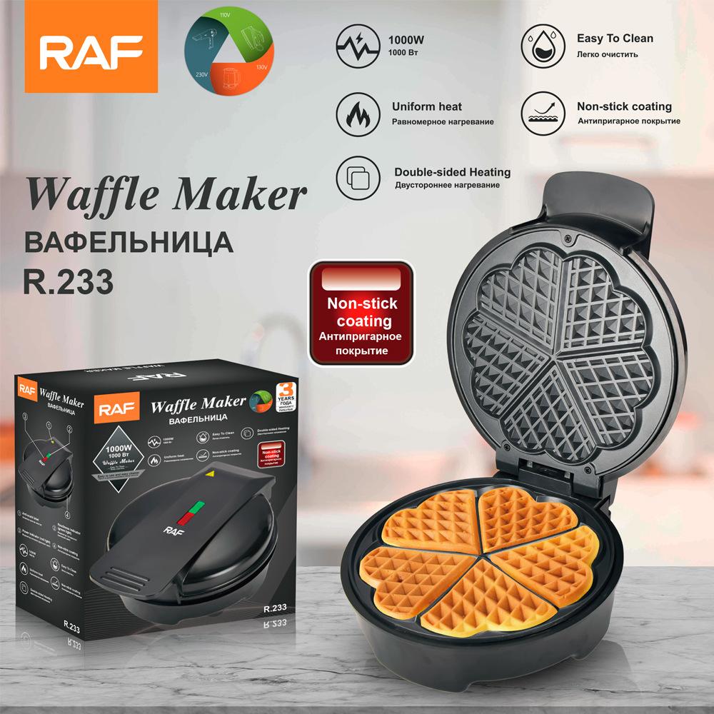 Electric Waffle Maker Cooking Cooking Room Appliances Multifunction Breakfast Waffles Machine Non-Stick Iron Pan