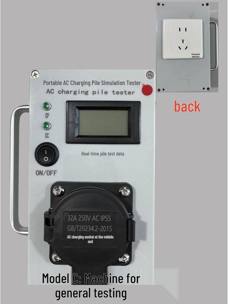 220V/380V AC Charging Pile Single/Three-Phase Test Simulator
