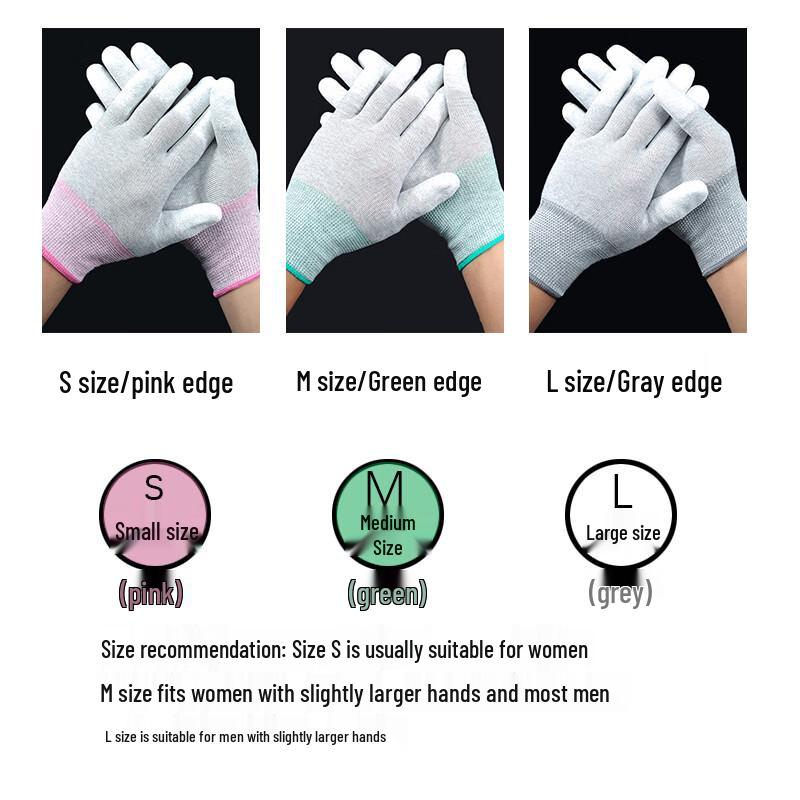 Allies Carbon Fiber Anti-static Gloves