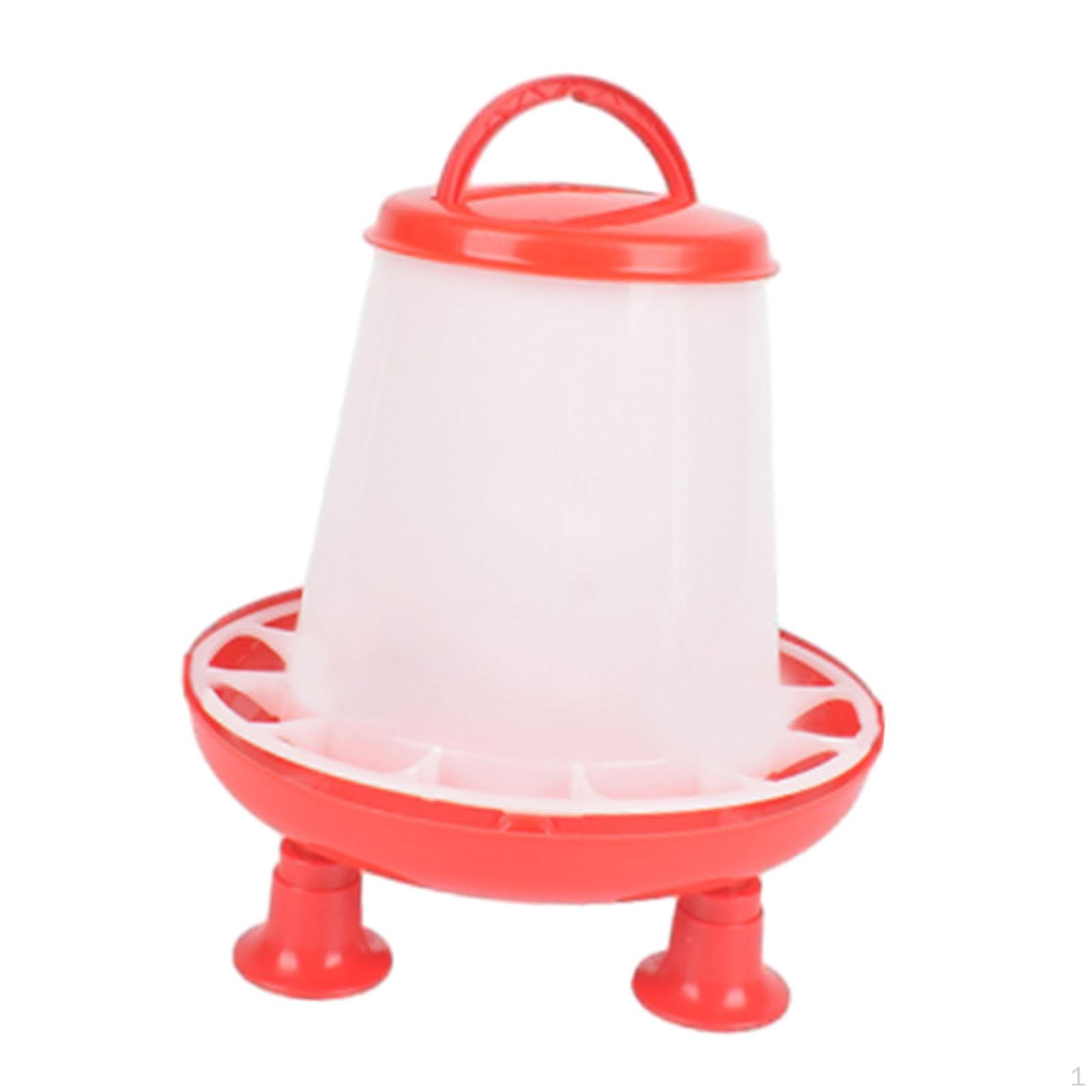 

Автоматические контейнеры для кормления кур, диспенсер для воды для домашних животных, ведро для кормления птицы 1.5kg Feeder