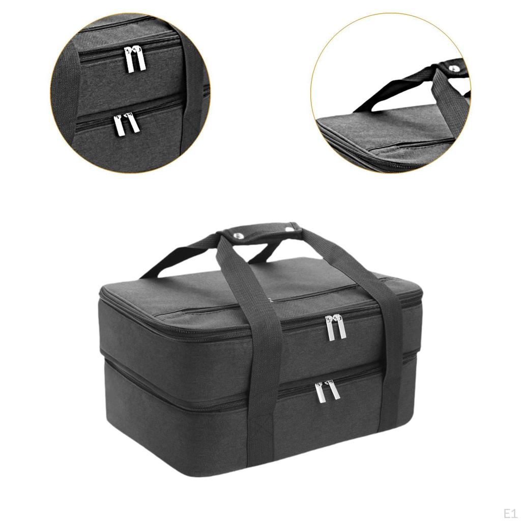 Insulated Cooler Bag Delivery Case Thermal Fresh Keeping Thickened Soft Container Tote for