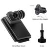 Aluminum Tactical Helmet Mount Base Holder for GoPro Hero 13/12/11/10/9/8 DJI Osmo Action 6/5 Pro/4/3 Nano Insta360 AKASO Camera