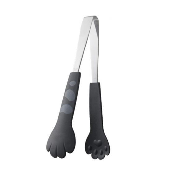 Food Clips Cat Paw Styling Food Tongs Salad Bread Baking Dessert Clips 430 Stainless Steel Food Tongs