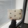 Large-capacity Cosmetic Bag with Zipper, Embroidered Washing Storage Bag