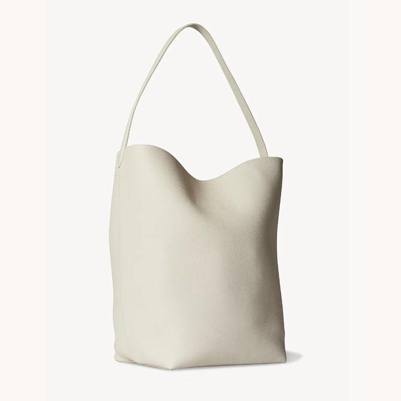 

Small and High-end TR Bucket Bag Tote Bag Retro Large Capacity Leather Women s Bag Simple and Fashionable Shoulder Bag