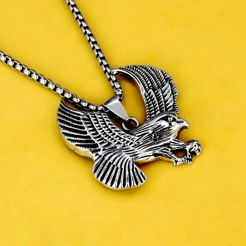 Retro Norse Mythology Double Raven Tree Of Life Pendant Necklace For Men Personality Charm Hip Hop Cool Casual Jewelry Gift