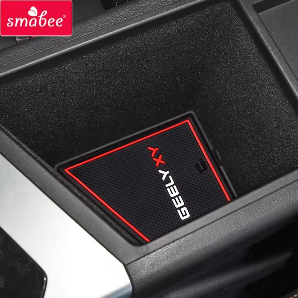 Anti-Slip Gate Slot Mat for Geely Tugella 2020 - 2025 Door Groove Pad Cup Holder Car Interior Accessories
