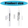 White Fluid Pen 3.0mm Broad Tip 0.7mm Fine Tip White Paint Pen for Watercolor Painting Artwork Highlighting