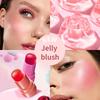 SELINE GIRL Warm Lip and Cheek Jelly Blush Grooming Brightening Color Lip Gloss Stick Premium Blush Balm
