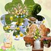 Easter Tree Branch Colorful Eggs Artificial Flower Arrangements Bouquets Decoration Wedding Festival Parties Ornament