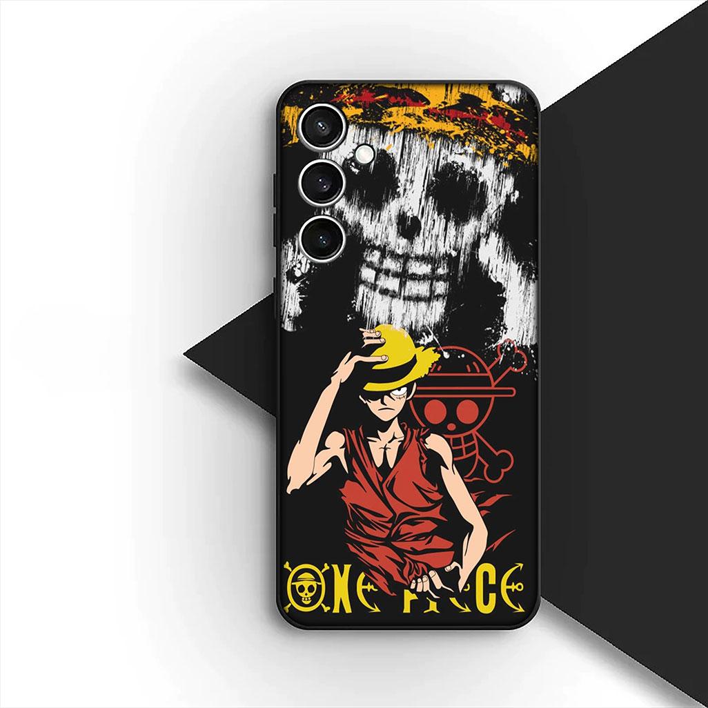 Soft Cover for Motorola Moto G86 G57 E14 E15 G14 G34 G67 G84 G24 A54 G15 Power E22 Casing Phone Case One Luffy Pieces Motorola Moto G14