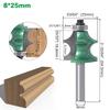 8Mm Shank One Line Knife Woodworking Milling Cutter Cabinet Top Knife Table Line Knife Ceiling Line Knife Belt R Milling Knife Convex R Knife