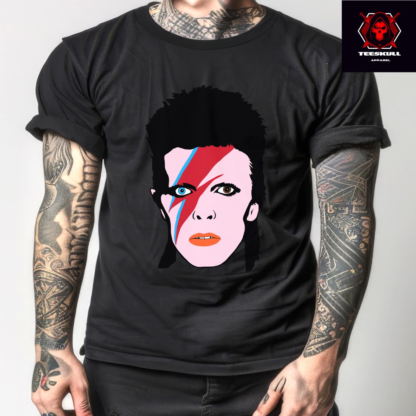 

26 David Bowie Pop Rock Icon Unisex Heavy Cotton Retro T-SHIRT S-3XL Unisex T-Shirt XXXL