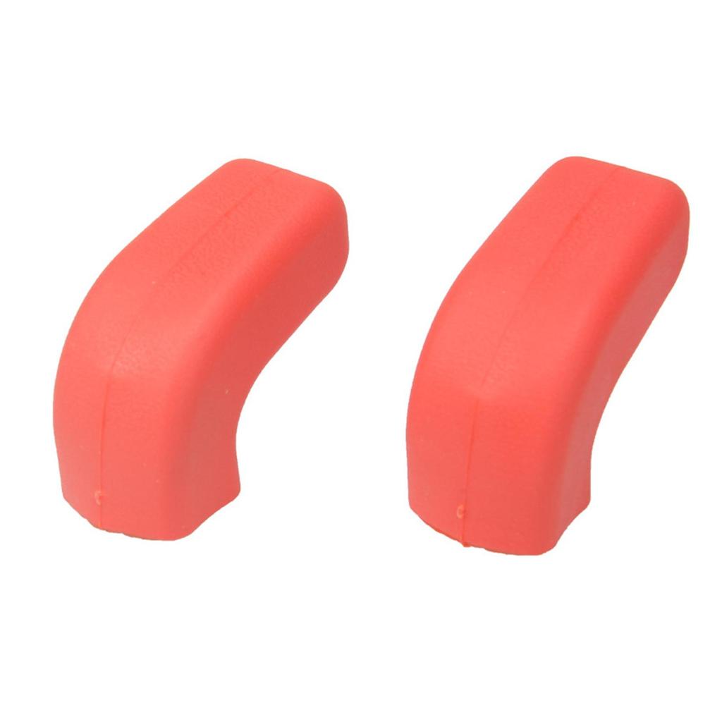 2 Pieces Front Tow Hooks Covers Hitch Covers Replaces Rubber Professional Easy to Install Accessories for Wrangler